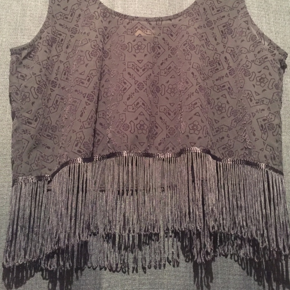Hollister Fringe Crop Top - Picture 4 of 5